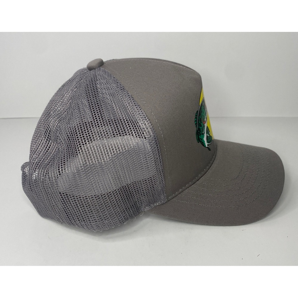 Bass Pro Shops SnapBack Trucker Hat. Gray.One Size Fits All. Excellent Condition - Picture 2 of 8